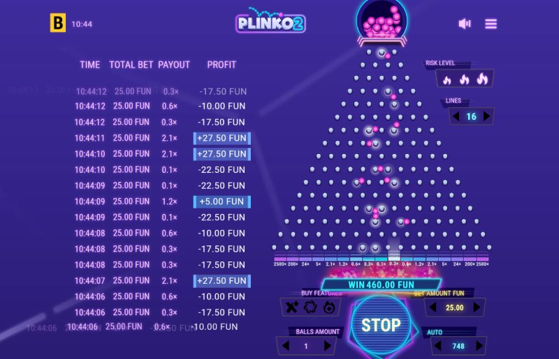 BGaming Plinko 2